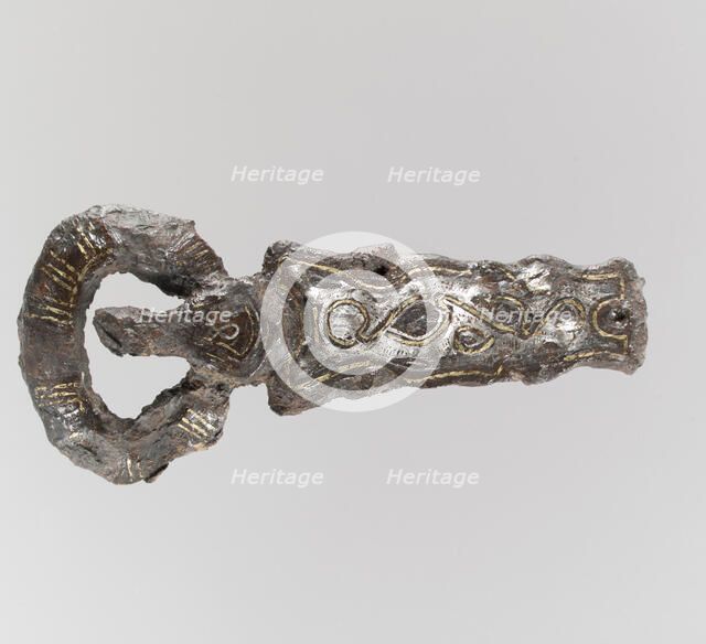 Belt Buckle, Frankish, 7th century. Creator: Unknown.