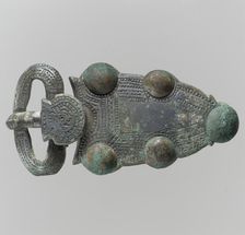 Belt Buckle, Frankish, 7th century. Creator: Unknown