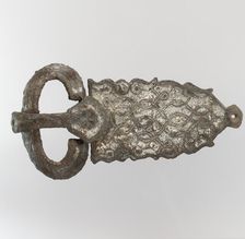 Belt Buckle, Frankish, 600-700. Creator: Unknown