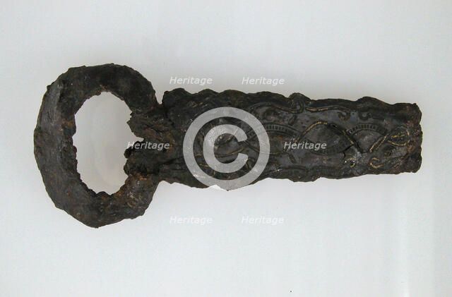 Belt Buckle, Frankish, 6th-7th century. Creator: Unknown.