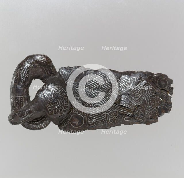 Belt Buckle, Frankish, 6th-7th century. Creator: Unknown.