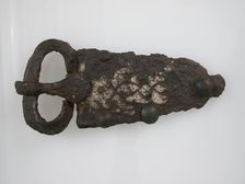 Belt Buckle, Frankish or Burgundian, 6th-7th century. Creator: Unknown