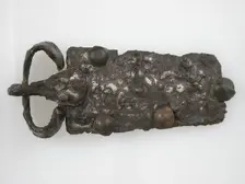 Belt Buckle, Frankish or Burgundian, 6th-7th century. Creator: Unknown