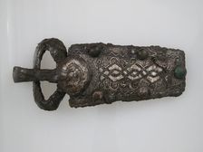 Belt Buckle, Frankish or Burgundian, 7th century. Creator: Unknown