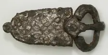 Belt Buckle, Frankish or Burgundian, 7th century. Creator: Unknown