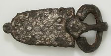 Belt Buckle, Frankish or Burgundian, 7th century. Creator: Unknown
