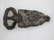 Belt Buckle, Frankish or Burgundian, 7th century. Creator: Unknown