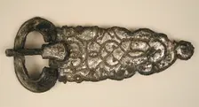 Belt Buckle, Frankish or Burgundian, 7th century. Creator: Unknown