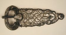 Belt Buckle, Frankish or Burgundian, 7th century. Creator: Unknown