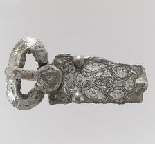 Belt Buckle, Frankish or Burgundian, 7th century. Creator: Unknown