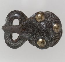 Belt Buckle, Frankish, late 6th-7th century. Creator: Unknown