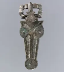 Belt Buckle, Frankish, late 6th century. Creator: Unknown