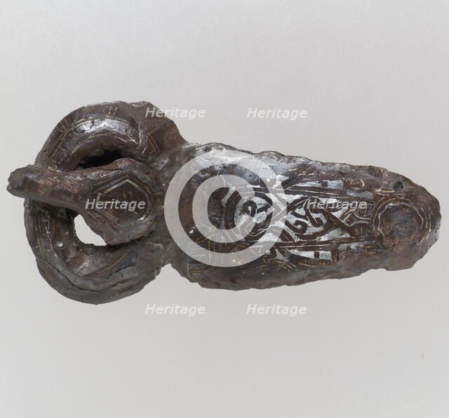 Belt Buckle, Frankish, last quarter 7th century. Creator: Unknown.