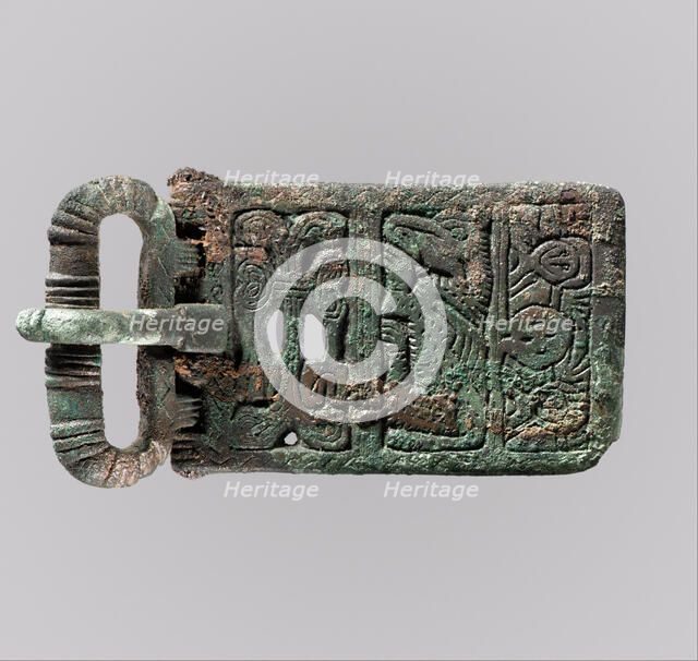 Belt Buckle, Frankish, mid-500s. Creator: Unknown.