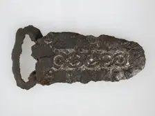 Belt Buckle Loop, Frankish, 4th-7th century. Creator: Unknown