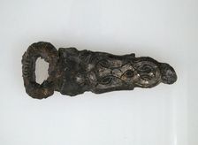 Belt Buckle Loop, Frankish, 6th-7th century. Creator: Unknown