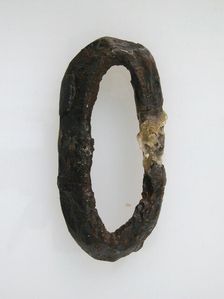 Belt Buckle Loop, Frankish or Burgundian, 4th-7th century. Creator: Unknown
