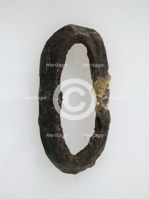 Belt Buckle Loop, Frankish or Burgundian, 4th-7th century. Creator: Unknown.