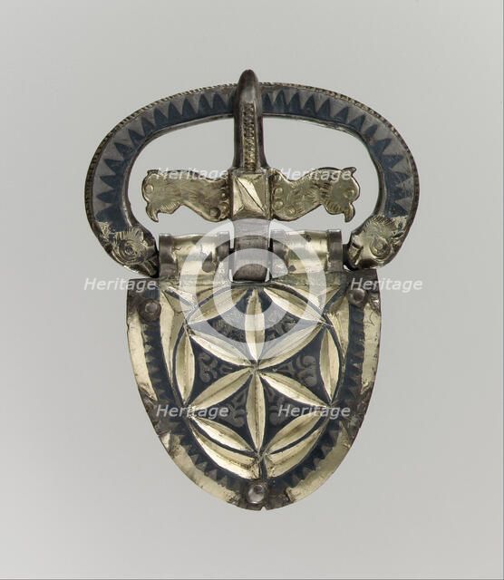Belt Buckle, Late Roman, ca. 400. Creator: Unknown.