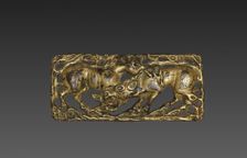 Belt Buckle with Animals, 202 BC- 9. Creator: Unknown