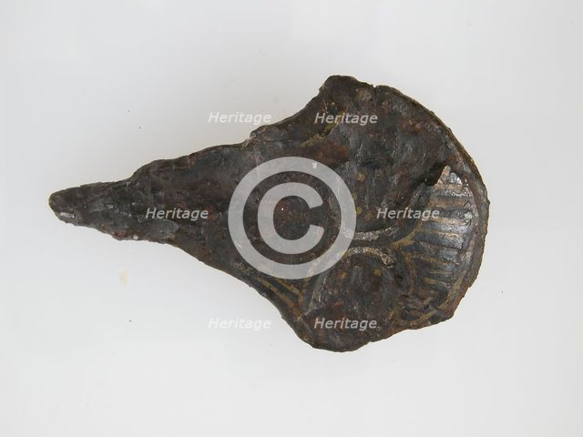 Belt Buckle Tongue, Frankish or Burgundian, 4th-7th century. Creator: Unknown.