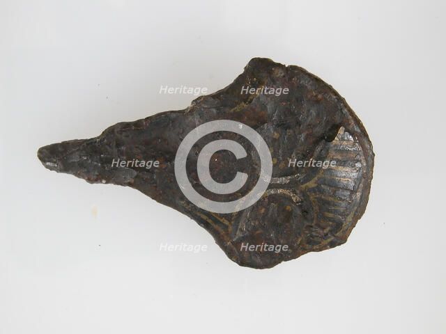 Belt Buckle Tongue, Frankish or Burgundian, 4th-7th century. Creator: Unknown.