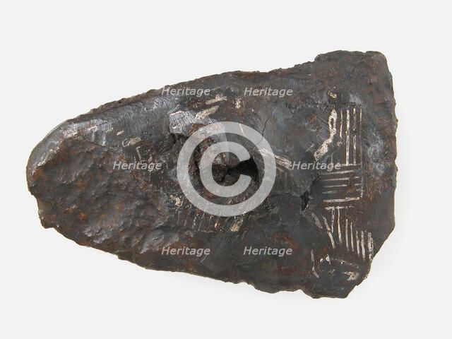 Belt Buckle Tongue Fragment, Frankish, 4th-7th century. Creator: Unknown.