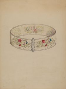 Belt, c. 1936. Creator: Jean Peszel