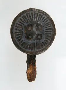 Belt Fitting, Frankish, 7th century. Creator: Unknown