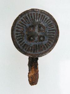 Belt Fitting, Frankish, 7th century. Creator: Unknown