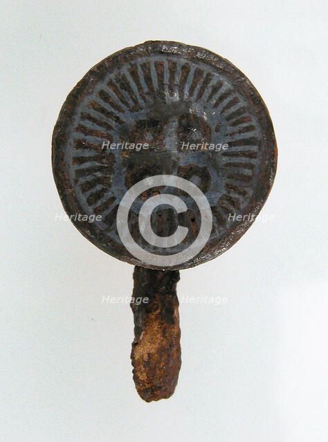 Belt Fitting, Frankish, 7th century. Creator: Unknown.
