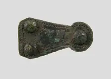 Belt Fitting, Frankish, 7th century. Creator: Unknown