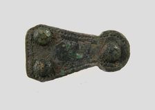 Belt Fitting, Frankish, 7th century. Creator: Unknown