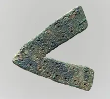 Belt Fitting, Frankish, middle of 6th century. Creator: Unknown