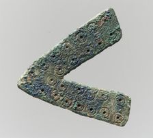 Belt Fitting, Frankish, middle of 6th century. Creator: Unknown