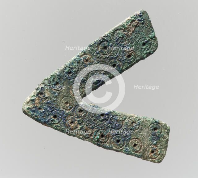 Belt Fitting, Frankish, middle of 6th century. Creator: Unknown.