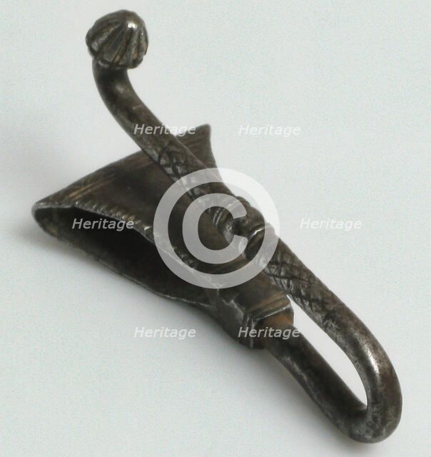 Belt Hook, French, 15th century. Creator: Unknown.