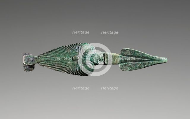Belt Hook (Probably from the same belt as 81.AC.184.142), 4th century BC. Creator: Unknown.