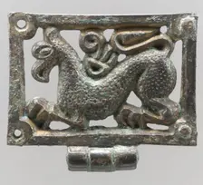 Belt Mount, Avar, 8th century. Creator: Unknown