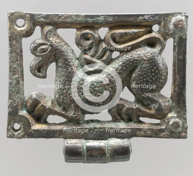 Belt Mount, Avar, 8th century. Creator: Unknown.