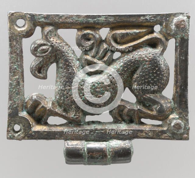 Belt Mount, Avar, 8th century. Creator: Unknown.