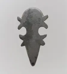 Belt Mount, Frankish, 6th-7th century. Creator: Unknown