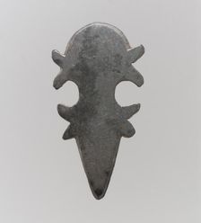 Belt Mount, Frankish, 6th-7th century. Creator: Unknown