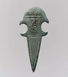 Belt Mount, Frankish, 6th century. Creator: Unknown