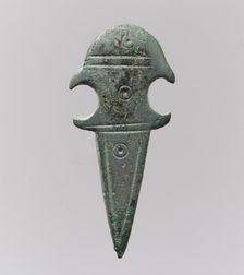 Belt Mount, Frankish, 6th century. Creator: Unknown