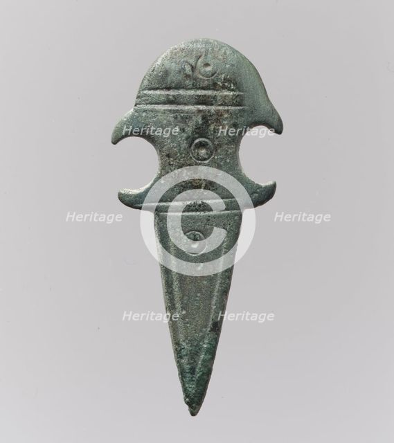Belt Mount, Frankish, 6th century. Creator: Unknown.