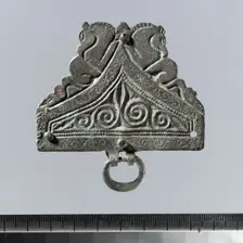 Belt Mount, Late Roman, 4th century. Creator: Unknown