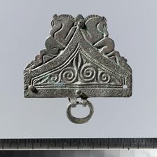 Belt Mount, Late Roman, 4th century. Creator: Unknown