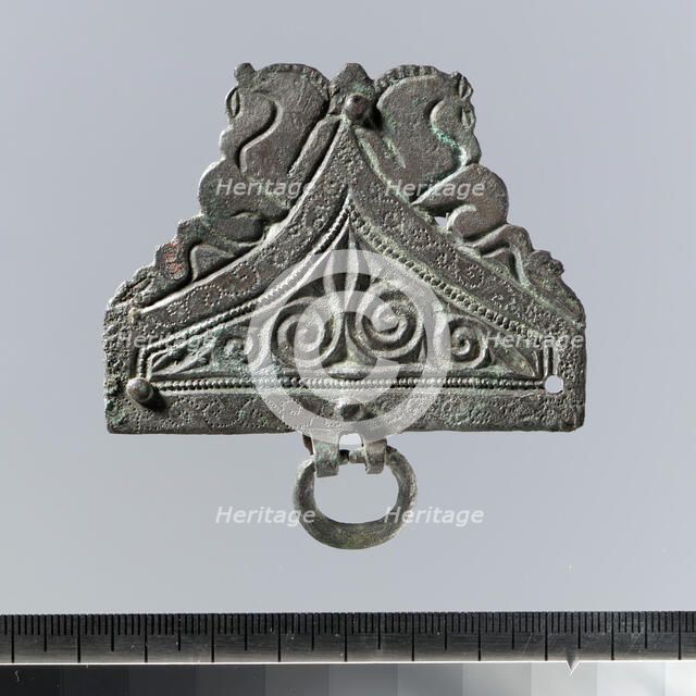 Belt Mount, Late Roman, 4th century. Creator: Unknown.