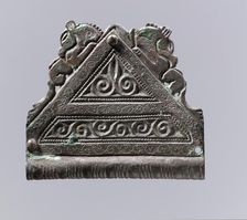 Belt Mount, Late Roman, late 4th-early 5th century. Creator: Unknown